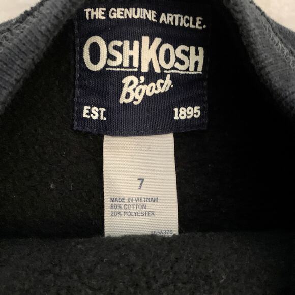 Osh Kosh B'Gosh Graphic Crewneck Sweatshirt Boys 7 - Picture 8 of 9
